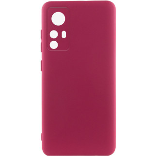 Чохол Lakshmi Silicone Cover Full Camera A Xiaomi 12T / 12T Pro Бордовий / Marsala - Інтернет-магазин спільних покупок ToGether