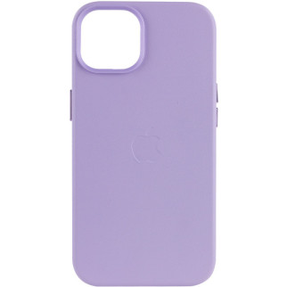 Шкіряний чохол Epik Leather Case AA з MagSafe Apple iPhone 14 Plus 6.7" Elegant purple - Інтернет-магазин спільних покупок ToGether