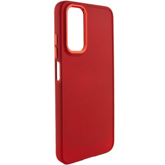 TPU чохол Epik Bonbon Metal Style Samsung Galaxy A52 4G / A52 5G / A52s Червоний / Red - Інтернет-магазин спільних покупок ToGether