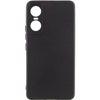 Чохол Lakshmi Silicone Cover Full Camera A Tecno Pop 6 Pro Чорний / Black - Інтернет-магазин спільних покупок ToGether