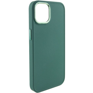 TPU чохол Epik Bonbon Metal Style Apple iPhone 14 6.1" Зелений / Army Green - Інтернет-магазин спільних покупок ToGether