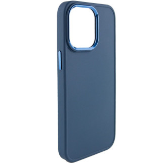 TPU чохол Epik Bonbon Metal Style Apple iPhone 14 Pro 6.1" Синій / Denim Blue - Інтернет-магазин спільних покупок ToGether