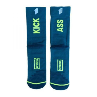 Шкарпетки BIKE Kick Ass Blue (XS-35/37) (8436574995855) Блакитні - Інтернет-магазин спільних покупок ToGether