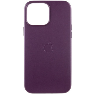 Шкіряний чохол Epik Leather Case AA Plus with MagSafe Apple iPhone 13 Pro 6.1" Dark Cherry - Інтернет-магазин спільних покупок ToGether