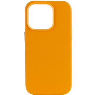 Шкіряний чохол Epik Leather Case AA Plus with MagSafe Apple iPhone 13 Pro Max 6.7" Golden Brown - Інтернет-магазин спільних покупок ToGether