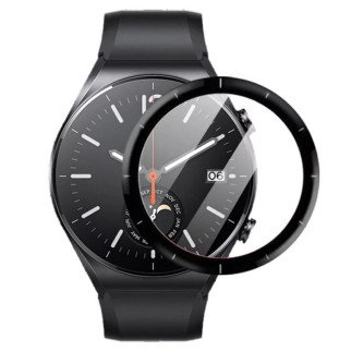 Полімерна плівка Epik 3D full glue Xiaomi Watch S1 Чорний - Інтернет-магазин спільних покупок ToGether