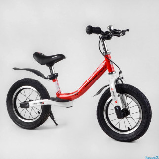 Велобіг Corso "Alpha Sport" 57200 сталева рама, надувні колеса 12", ручне гальмо, підніжка, крила, дзвінок - Інтернет-магазин спільних покупок ToGether