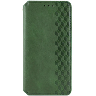 Шкіряний чохол-книжка GETMAN Cubic PU Samsung Galaxy A04s Зелений - Інтернет-магазин спільних покупок ToGether