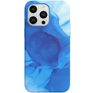 Шкіряний чохол Epik Figura Series Case with MagSafe Apple iPhone 12 Pro Max 6.7" Blue - Інтернет-магазин спільних покупок ToGether