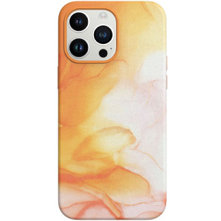 Шкіряний чохол Epik Figura Series Case with MagSafe Apple iPhone 12 Pro Max 6.7" Orange - Інтернет-магазин спільних покупок ToGether
