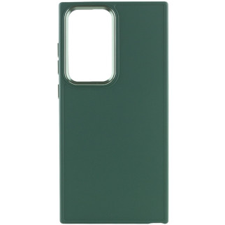 TPU чохол Epik Bonbon Metal Style Samsung Galaxy S23 Ultra Зелений / Army Green - Інтернет-магазин спільних покупок ToGether