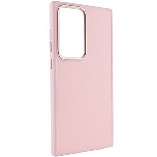 TPU чохол Epik Bonbon Metal Style Samsung Galaxy S23 Ultra Рожевий / Light pink - Інтернет-магазин спільних покупок ToGether