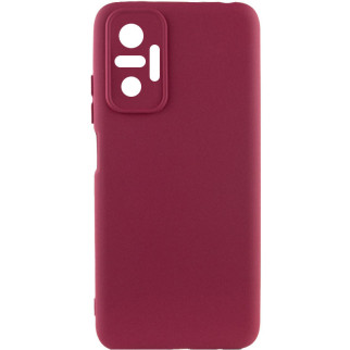 Чохол Lakshmi Silicone Cover Full Camera A Xiaomi Redmi Note 10 Pro / 10 Pro Max Бордовий / Marsala - Інтернет-магазин спільних покупок ToGether