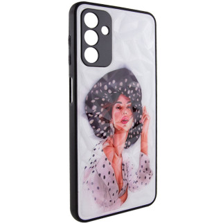 TPU+PC чохол Epik Prisma Ladies Samsung Galaxy A54 5G Girl in a hat - Інтернет-магазин спільних покупок ToGether