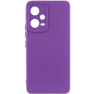 Чохол Lakshmi Silicone Cover Full Camera A Xiaomi Poco X5 5G / Redmi Note 12 5G Фіолетовий / Purple - Інтернет-магазин спільних покупок ToGether