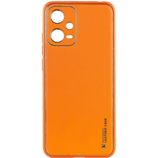 Шкіряний чохол Xshield Xiaomi Poco X5 5G / Redmi Note 12 5G Помаранчевий / Apricot - Інтернет-магазин спільних покупок ToGether