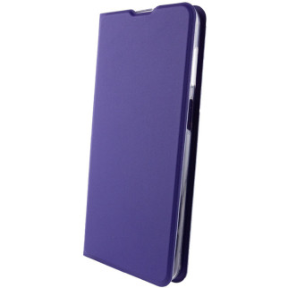 Шкіряний чохол-книжка GETMAN Elegant PU Xiaomi Redmi Note 9s / Note 9 Pro / Note 9 Pro Max Фіолетовий - Інтернет-магазин спільних покупок ToGether