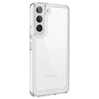 Чохол TPU+PC Epik Clear 2.0 mm mm metaltics Samsung Galaxy S22+ Прозорий - Інтернет-магазин спільних покупок ToGether