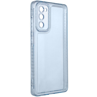 Чохол TPU Epik Starfall Clear Samsung Galaxy S21 FE Блакитний - Інтернет-магазин спільних покупок ToGether