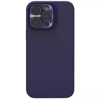 Чохол Silicone Nillkin LensWing Magnetic Apple iPhone 14 Pro 6.1" Фіолетовий / Deep Purple - Інтернет-магазин спільних покупок ToGether