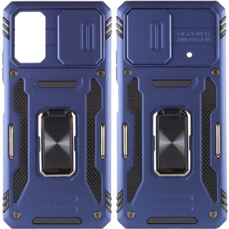 Ударостійкий чохол Epik Camshield Army Ring Xiaomi Poco X5 5G / Note 12 5G Синій / Navy - Інтернет-магазин спільних покупок ToGether