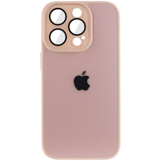 Чохол TPU+Glass Epik Sapphire Midnight Apple iPhone 12 Pro 6.1" Рожевий / Pink Sand - Інтернет-магазин спільних покупок ToGether