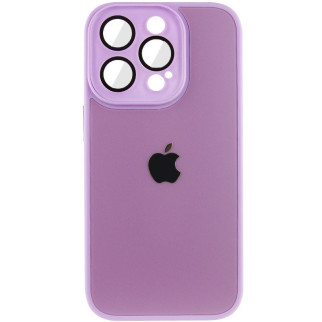 Чохол TPU+Glass Epik Sapphire Midnight Apple iPhone 12 Pro 6.1" Бузковий / Lilac - Інтернет-магазин спільних покупок ToGether