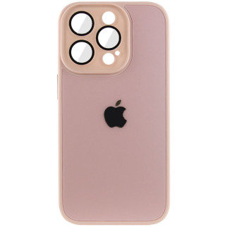 Чохол TPU+Glass Epik Sapphire Midnight Apple iPhone 13 Pro 6.1" Рожевий / Pink Sand - Інтернет-магазин спільних покупок ToGether