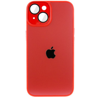 Чохол TPU+Glass Epik Sapphire Midnight Apple iPhone 14 Plus 6.7" Червоний / Red - Інтернет-магазин спільних покупок ToGether