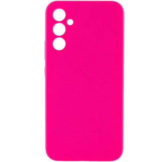 Чохол Lakshmi Silicone Cover Full Camera AAA Samsung Galaxy A34 5G Рожевий / Barbie pink - Інтернет-магазин спільних покупок ToGether
