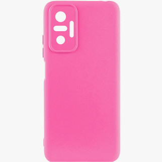 Чохол Lakshmi Silicone Cover Full Camera AAA Xiaomi Redmi Note 10 Pro / 10 Pro Max Рожевий / Barbie pink - Інтернет-магазин спільних покупок ToGether