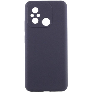 Чохол Lakshmi Silicone Cover Full Camera AAA Xiaomi Redmi 12C Сірий / Dark Gray - Інтернет-магазин спільних покупок ToGether