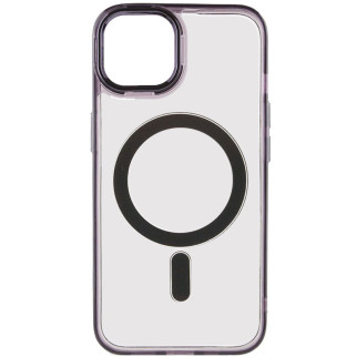 Чохол TPU Epik Iris with MagSafe Apple iPhone 13 6.1" Чорний - Інтернет-магазин спільних покупок ToGether