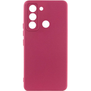 Чохол Lakshmi Silicone Cover Full Camera A TECNO Spark 8C Бордовий / Marsala - Інтернет-магазин спільних покупок ToGether