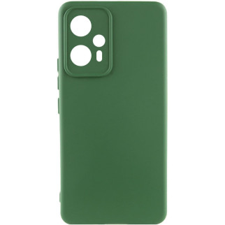 Чохол Lakshmi Silicone Cover Full Camera A Xiaomi Poco F5 / Note 12 Turbo Зелений / Dark green - Інтернет-магазин спільних покупок ToGether