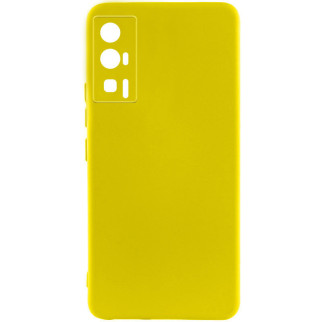 Чохол Lakshmi Silicone Cover Full Camera A Xiaomi Poco F5 Pro Жовтий / Flash - Інтернет-магазин спільних покупок ToGether