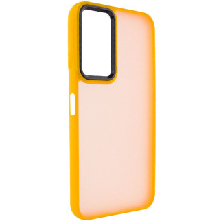 Чохол TPU+PC Epik Lyon Frosted Oppo A57s/A77s Orange - Інтернет-магазин спільних покупок ToGether