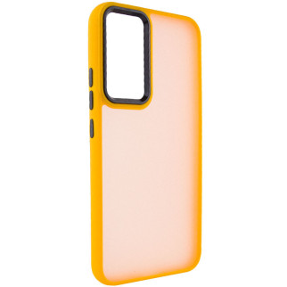 Чохол TPU+PC Epik Lyon Frosted Samsung Galaxy A34 5G Orange - Інтернет-магазин спільних покупок ToGether