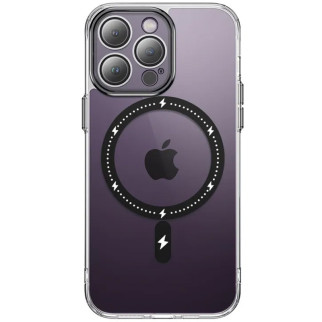 Чохол TPU+PC Epik Colorful with MagSafe Apple iPhone 12 Pro 6.1" Black - Інтернет-магазин спільних покупок ToGether