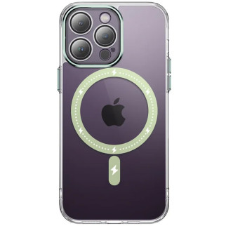 Чохол TPU+PC Epik Colorful with MagSafe Apple iPhone 13 Pro Max 6.7" Green - Інтернет-магазин спільних покупок ToGether