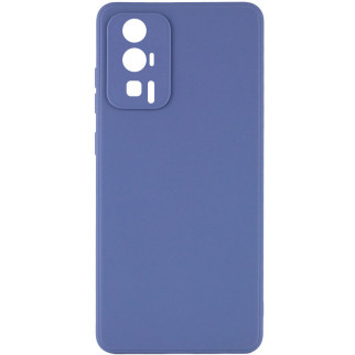 Силіконовий чохол Epik Candy Full Camera Xiaomi Poco F5 Pro Блакитний / Mist blue - Інтернет-магазин спільних покупок ToGether