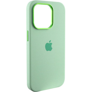 Чохол Epik Silicone Case Metal Buttons AA Apple iPhone 13 Pro 6.1" Зелений / Pistachio - Інтернет-магазин спільних покупок ToGether