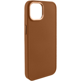 Шкіряний чохол Epik Bonbon Leather Metal Style Samsung Galaxy S22 Коричневий / Brown - Інтернет-магазин спільних покупок ToGether
