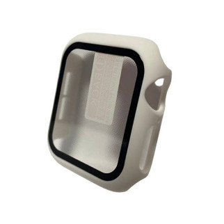 Захисний чохол зі склом Choice для Apple Watch 40 мм Білий - Інтернет-магазин спільних покупок ToGether