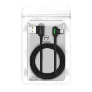 Двосторонній зарядний кабель для iPhone iPad McDodo 90 ° USB to Lightning з LED підсвічуванням 3 м - Інтернет-магазин спільних покупок ToGether