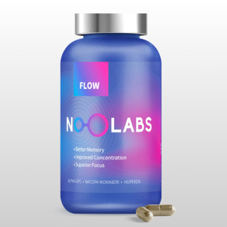 Натуральна добавка FLOW NOOLABS для роботи мозку 90 капсул - Інтернет-магазин спільних покупок ToGether