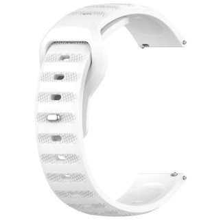 Ремінець силіконовий для годинника універсальний BeWatch 22 мм Білий - Інтернет-магазин спільних покупок ToGether