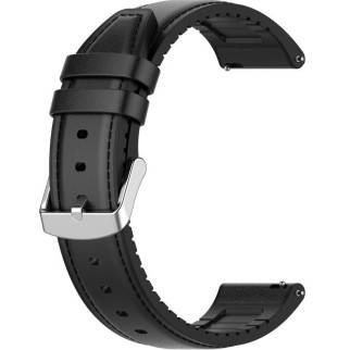 Ремінець шкіряний для часов універсальний BeWatch 20 мм Чорний (101CL01) - Інтернет-магазин спільних покупок ToGether