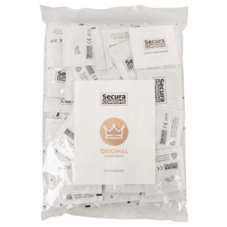 Гладкі презервативи Secura Original 100 шт - Інтернет-магазин спільних покупок ToGether