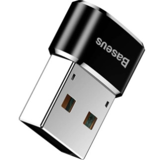 Перехідник BASEUS USB to USB-C для зарядки і синхронізації Чорний - Інтернет-магазин спільних покупок ToGether